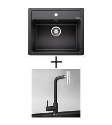 SET Spüle Blanco Legra 6 mit Armatur Alba, 7 Farben