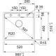 LIMITIERTE BLANCO-SETS MRG 610-52 RTL + FC 9541 (SPÜLE + ARMATUR)