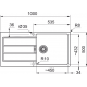 Franke Tectonite S2D 611-100