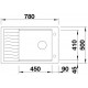 LIMITIERTE BLANCO-SETS ELON XL 6 S mit Exzenterbetätigung + Kano-S (SPÜLE + ARMATUR)