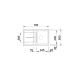 LIMITIERTE BLANCO-SETS METRA 45 S mit Exzenterbetätigung + Mila chrom (SPÜLE + ARMATUR)