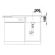 LIMITIERTE BLANCO-SETS Zenar 5 S + Catris- s flexo schwarz matt(SPÜLE + ARMATUR)