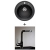 SET - Spüle Blanco Riona 45 mit Armatur Alano CR 